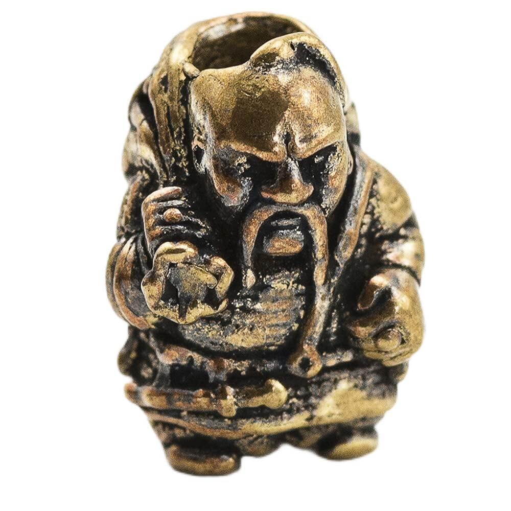 3171 Paracord Hand Made Beads - Antique Golden Accessory Charms for Pendant
